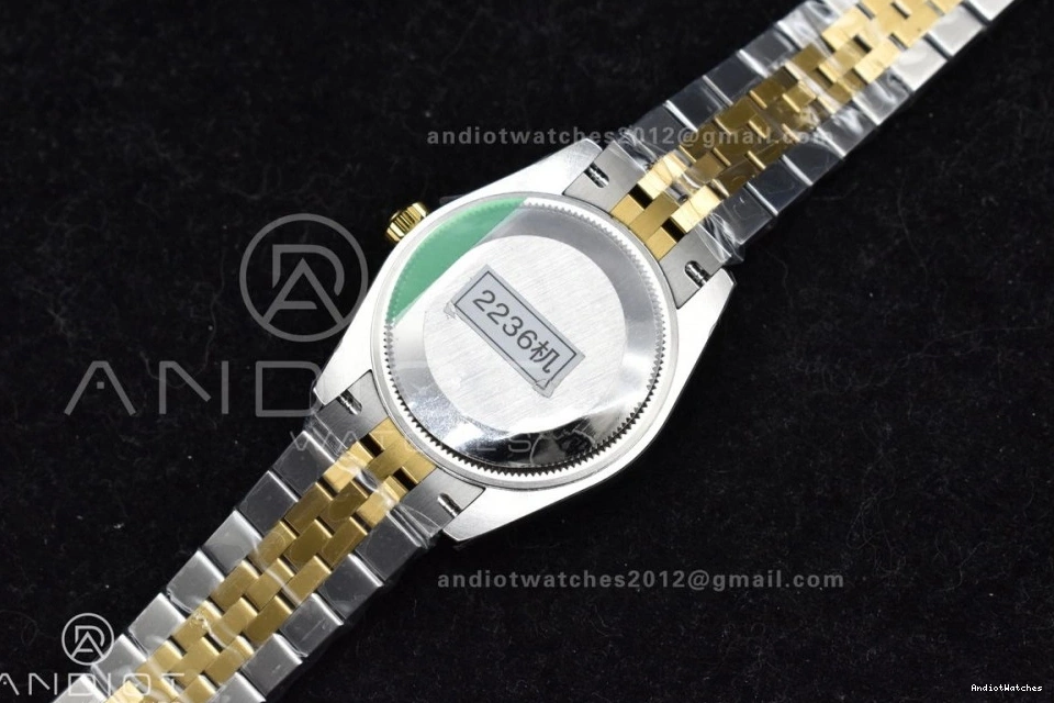 Dial Black Soft 316L 278273 Bracelet 31 GSF YG President Stick on Ladies Markers DateJust 561 Steel 0117